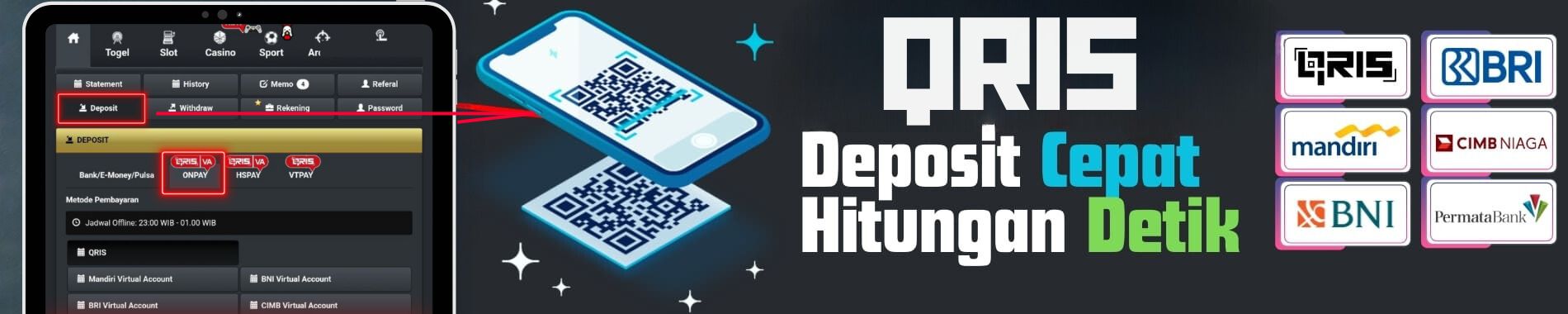 DEPOSIT CEPAT HITUNGAN DETIK BRI4D